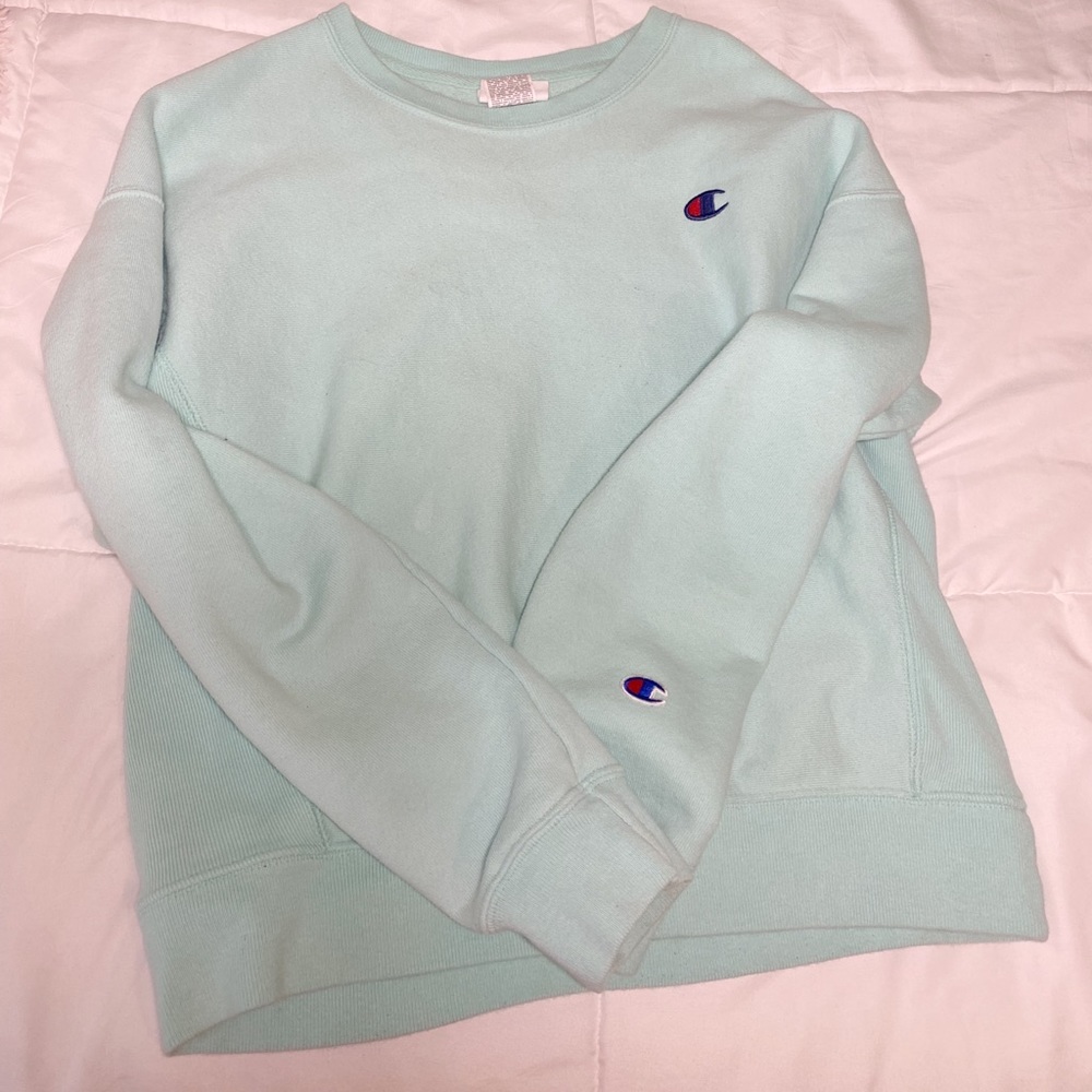 Champion teal sweatshirt size medium